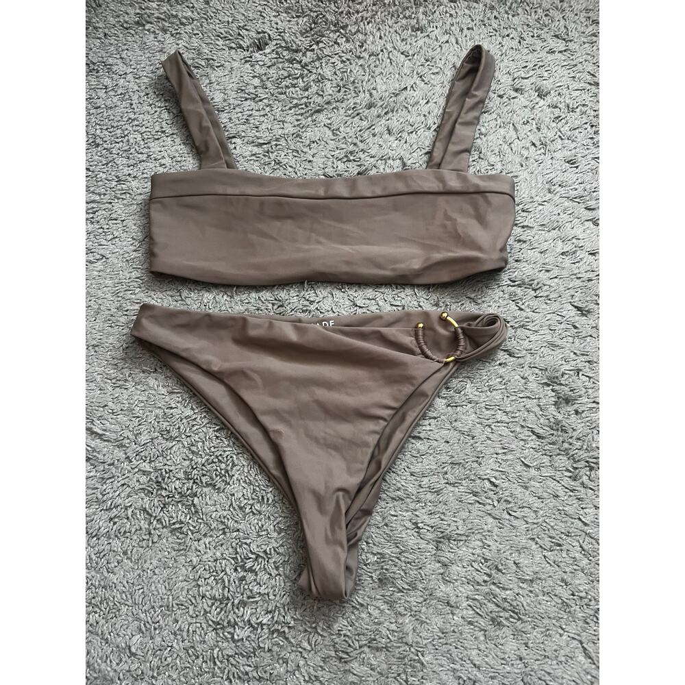 Jade Swim Bikini Set in Nude Matte